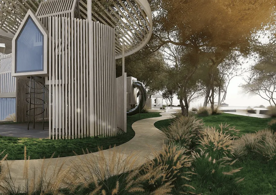 Green Pathways For Jogging at Sonate Residences.