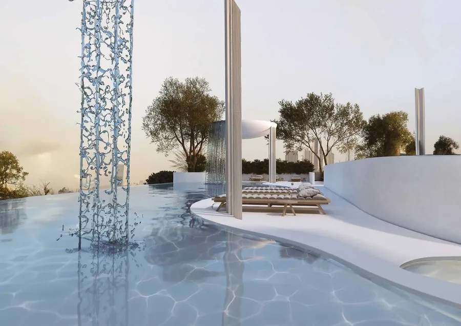 Infinity Pool at Sonate Residences.