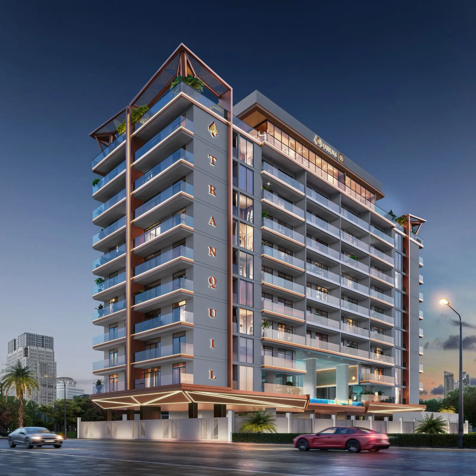 Blossom 40, Majan · render 3