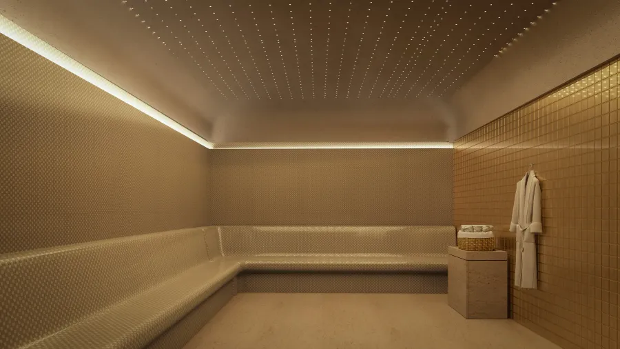 Steam Room at Blossom 40.