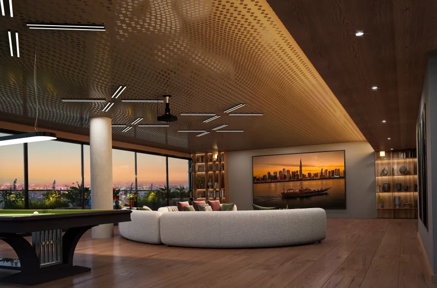 Rooftop Social Space at Blossom 40.