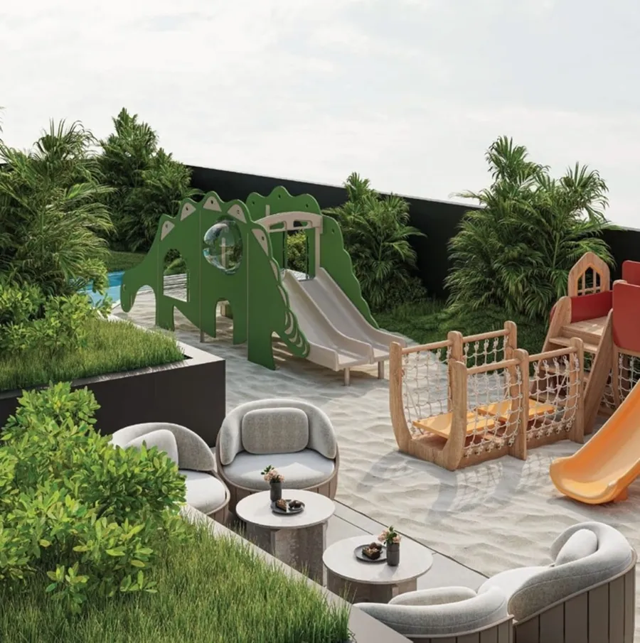 Kids Play Area at Floarea Oasis.