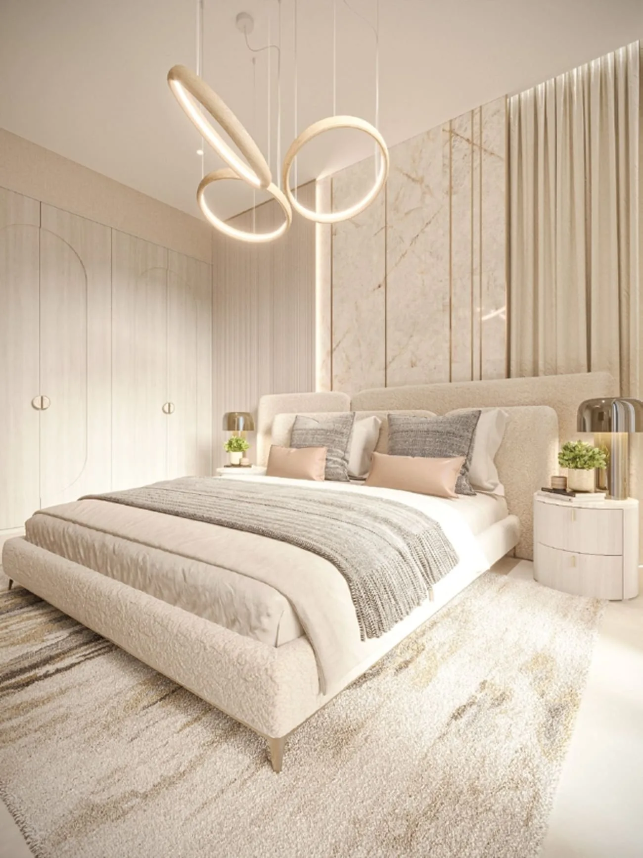 Interior render at Floarea Oasis.