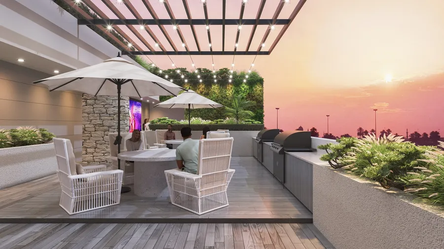 Terrace Bbq Area at Gateway by Premier Choice.