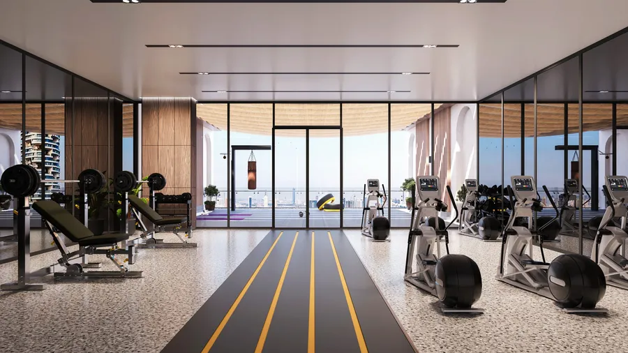 Indoor And Outdoor Gym at Gateway by Premier Choice.