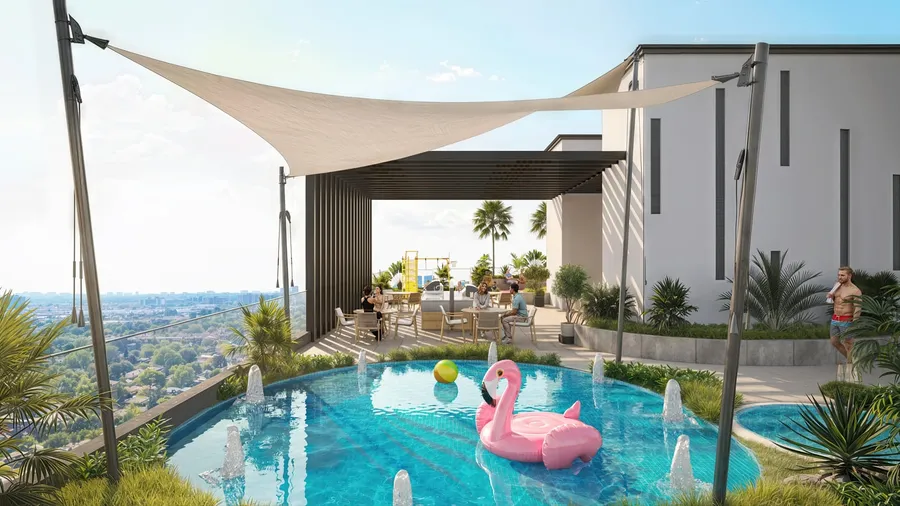 Kids Splash Pool at Manam Pearl.