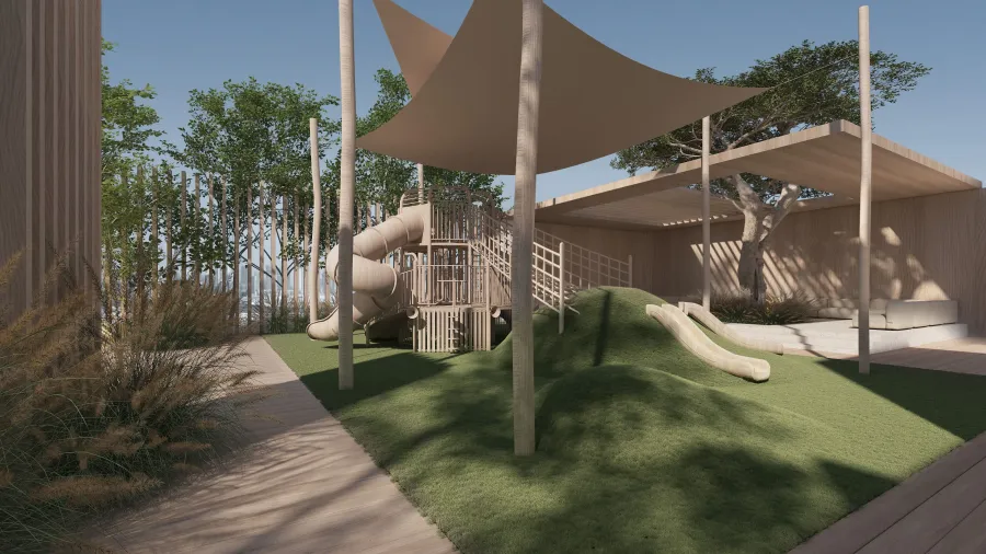 Outdoor Kids Area at J188.