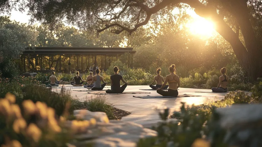 Zen Garden & Open Air Yoga Park at Mayfair Nexus.