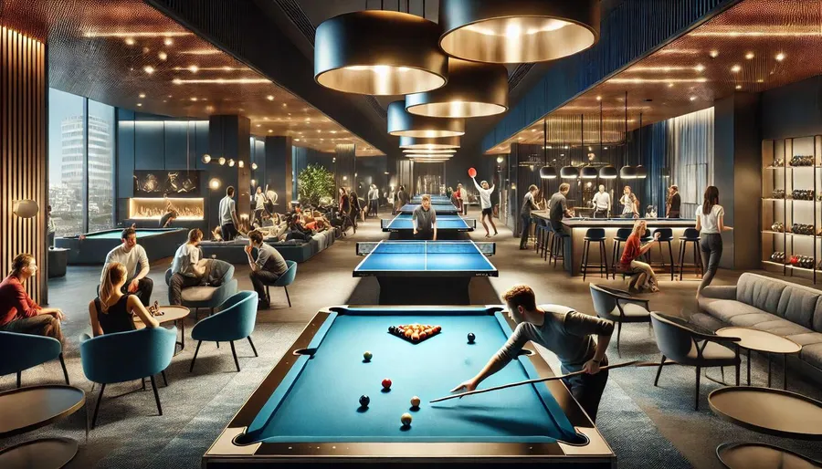  Snooker & Tennis  Zone at Mayfair Nexus.