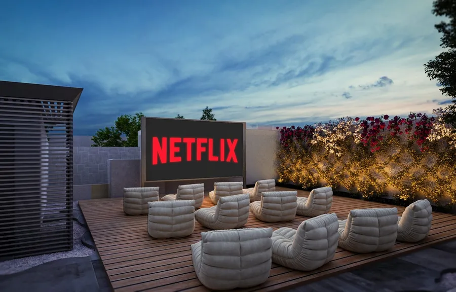 Cinema at Norah Residence.
