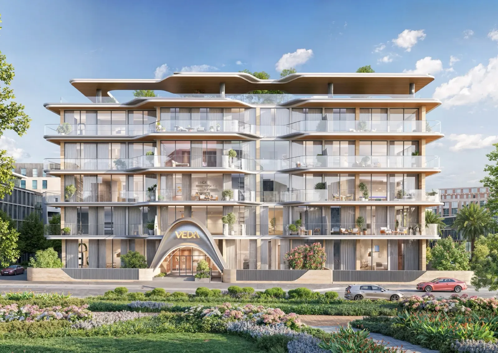 Veda by AUM Development, JVC (Jumeirah Village Circle) · render 1