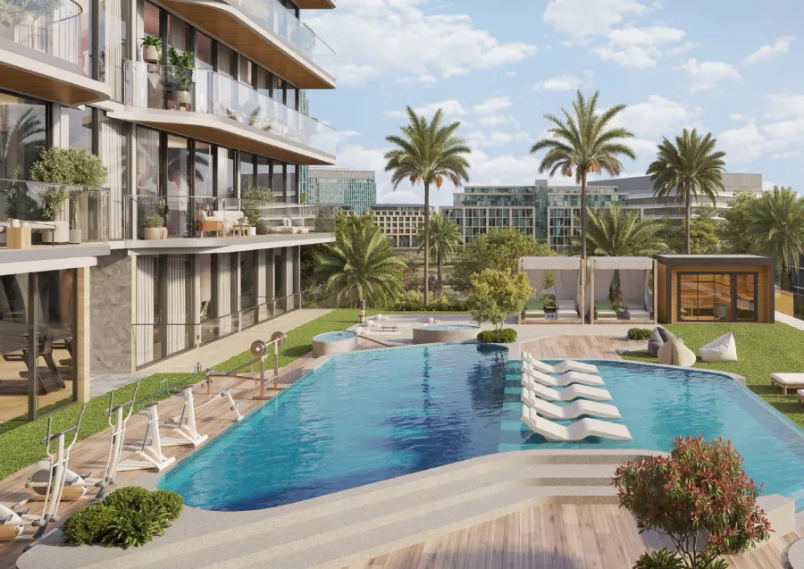 Adult & Kids' Pools at Veda by AUM Development.