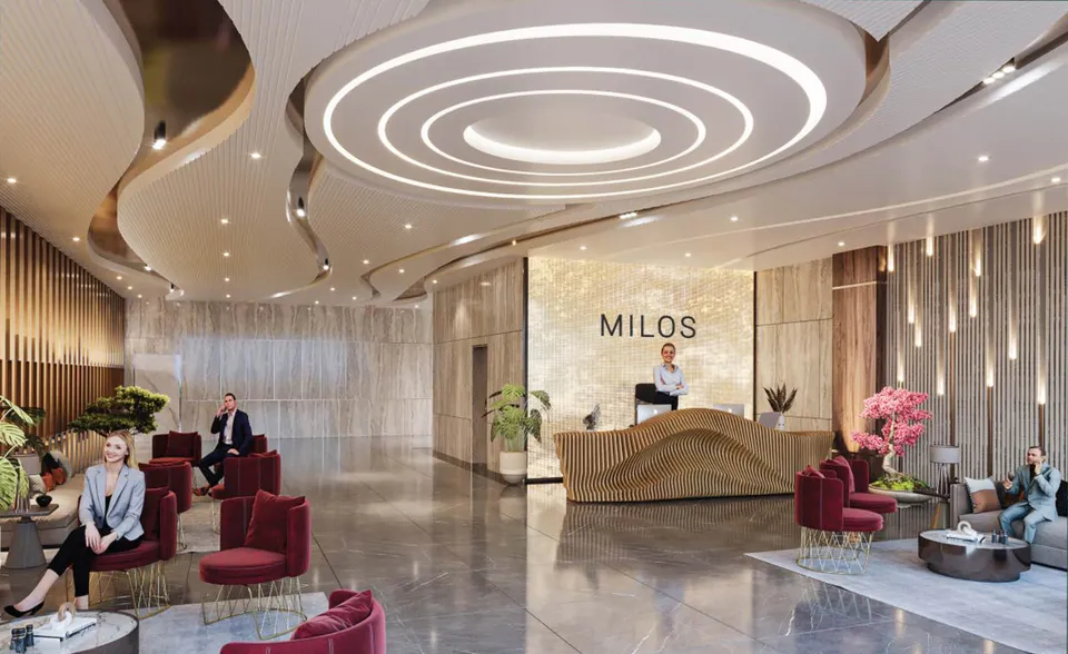 Milos, Dubai Land Residence Complex (DLRC) · render 3
