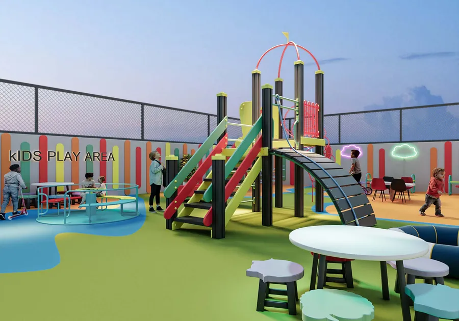 Kids Play Area at Milos.