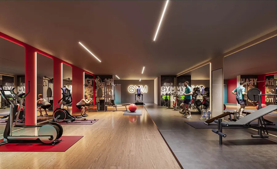 Gym at Milos.