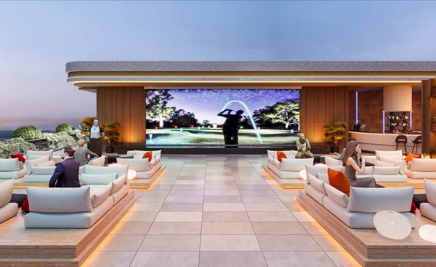 Outdoor Cinema at Milos.