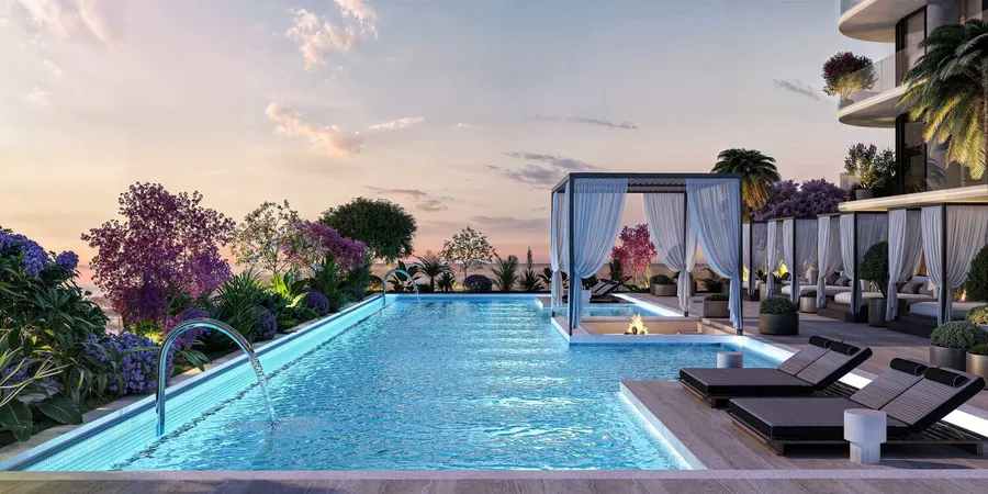 Swimming Pool at Interstellar Tower.