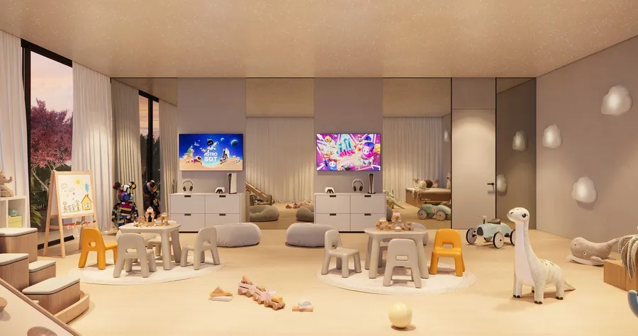 Kids Play Area at Interstellar Tower.