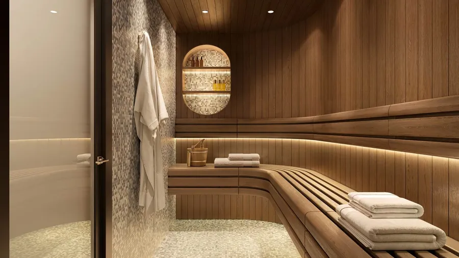 Spa at Bliss Tower.