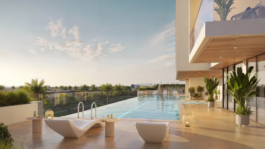 Swimming Pool at Bliss Tower.