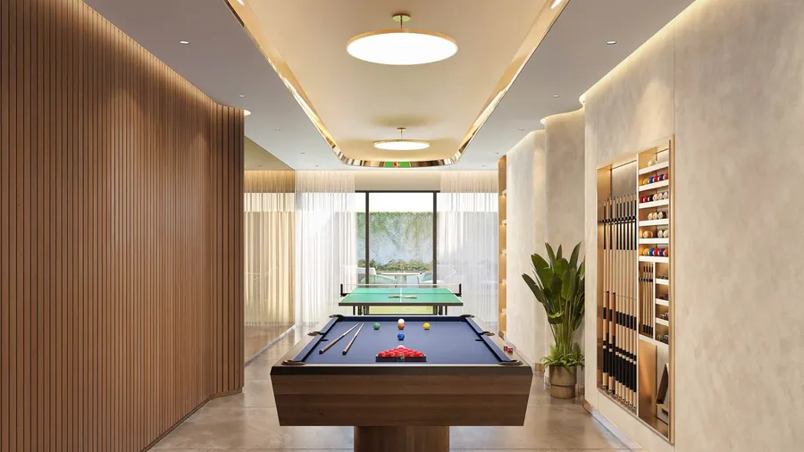 Game Room at Bliss Tower.