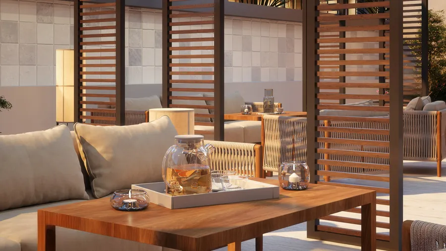 Sitting Area at Greygate Residences by ADE.