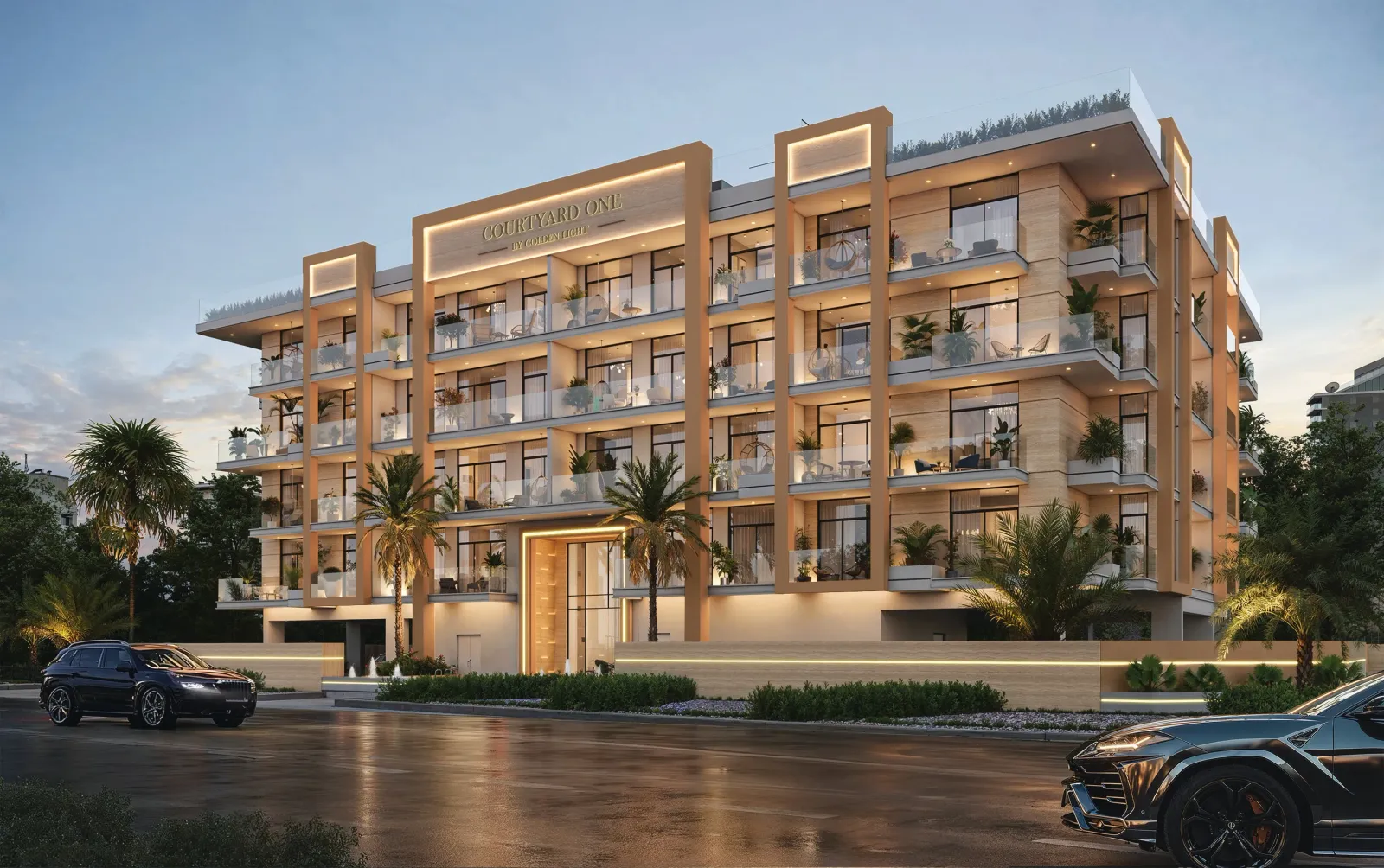 Courtyard One, Dubai South · render 1