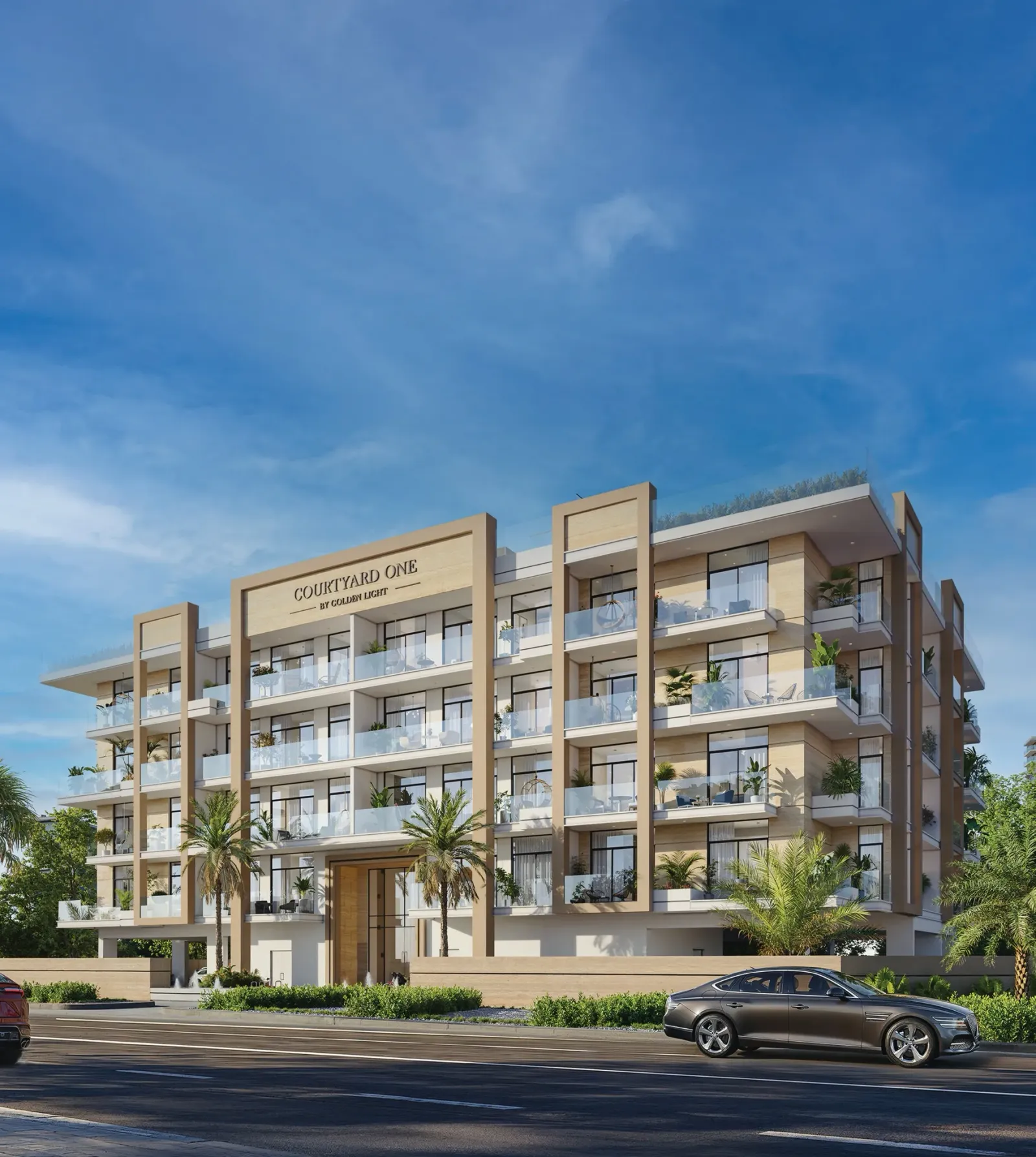 Courtyard One, Dubai South · render 3
