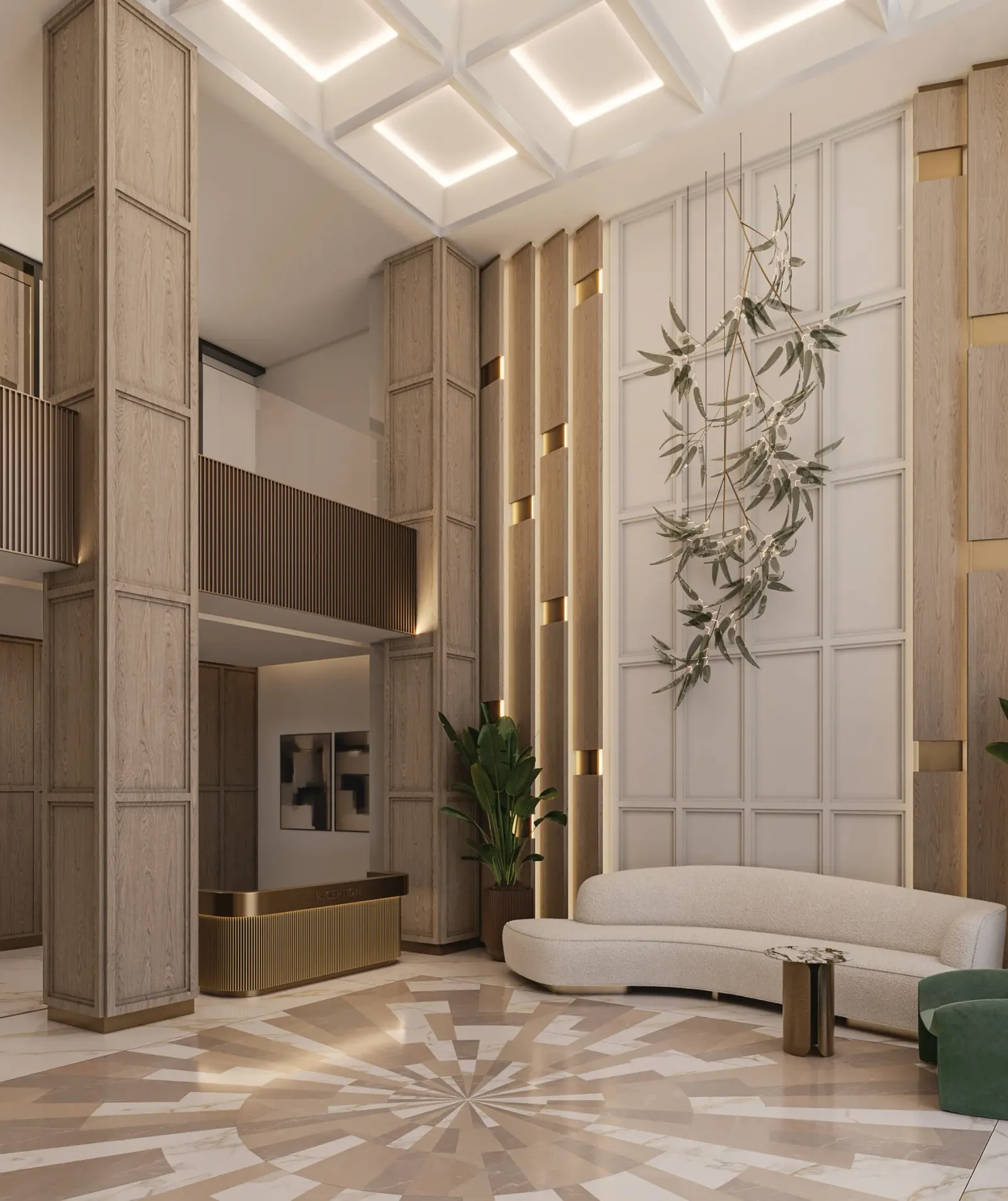 Courtyard One, Dubai South · render 4