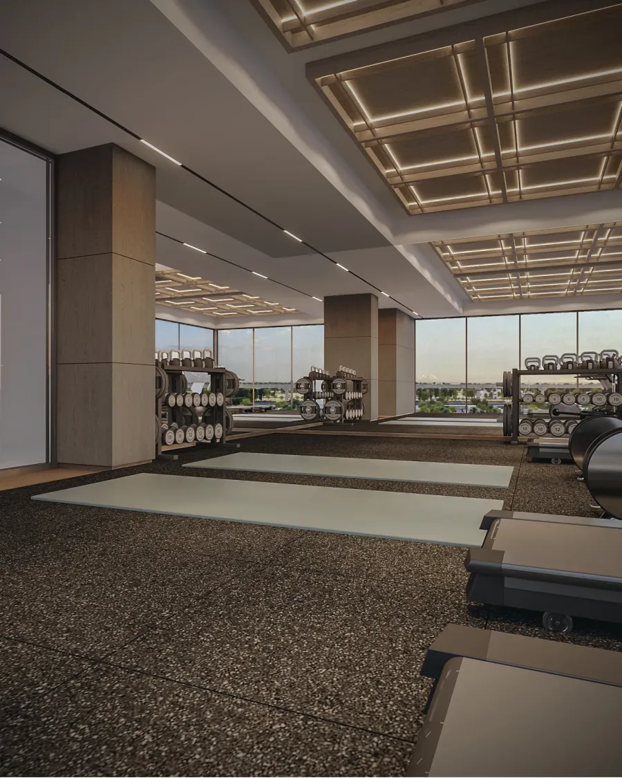 Fitness Studio at Courtyard One.