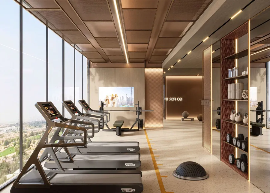 Gym & Outdoor Fitness at Rabdan Gates.