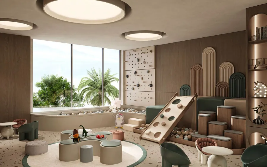 Kids Play Area at Rabdan Gates.