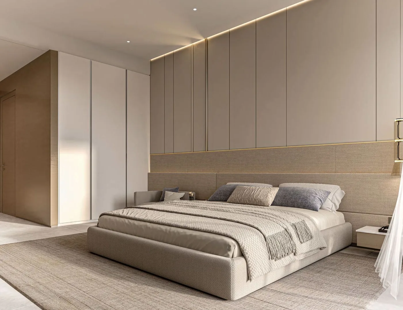 Interior render at Rabdan Gates.