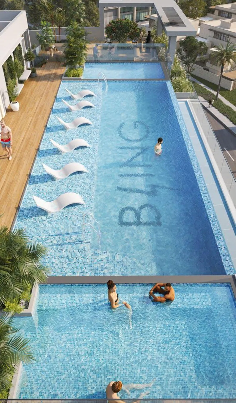 Infinity Pool at Bling Avenue 1.