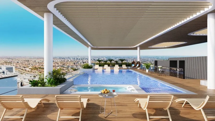 Infinity Swimming Pool at Timber Terrace.