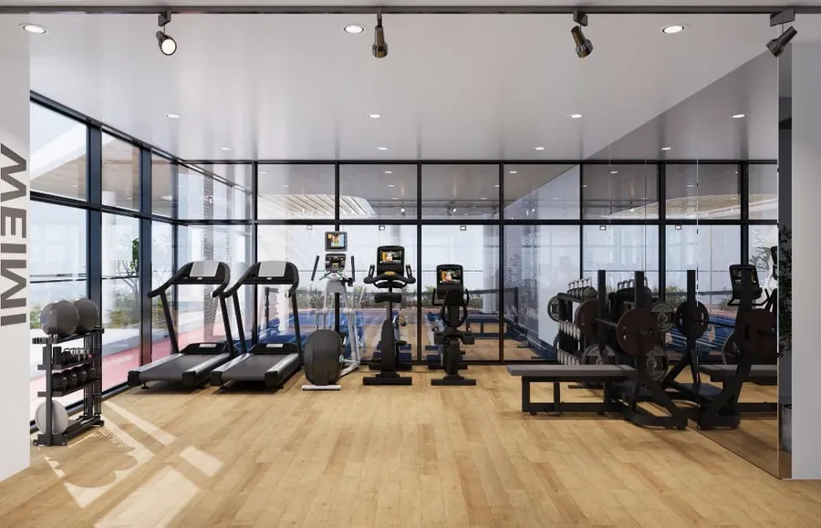 Fully Equipped Gym  at Timber Terrace.