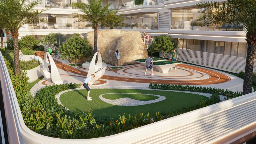 Mini Golf Area at Weston by Wadan Phase 1.