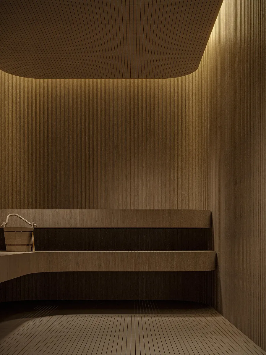 Sauna at Weston by Wadan Phase 1.