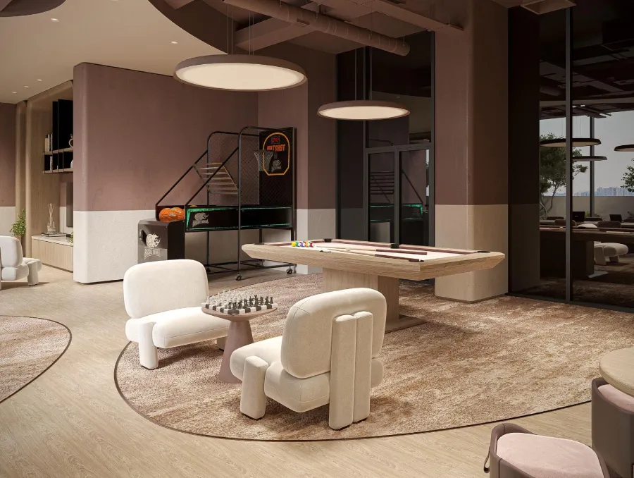 Lounge with Co-working at Weston by Wadan Phase 1.