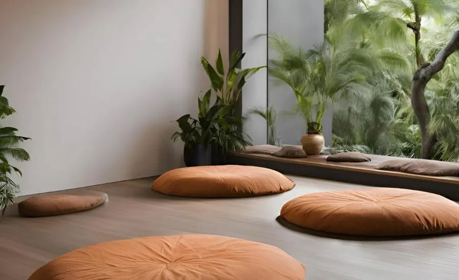 Meditation Area at AG Aum.