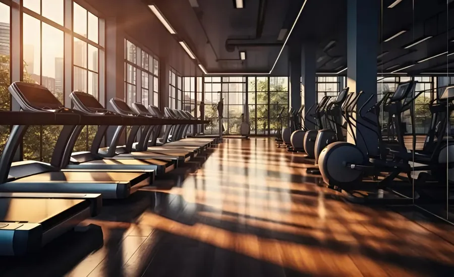 Gym at AG Aum.
