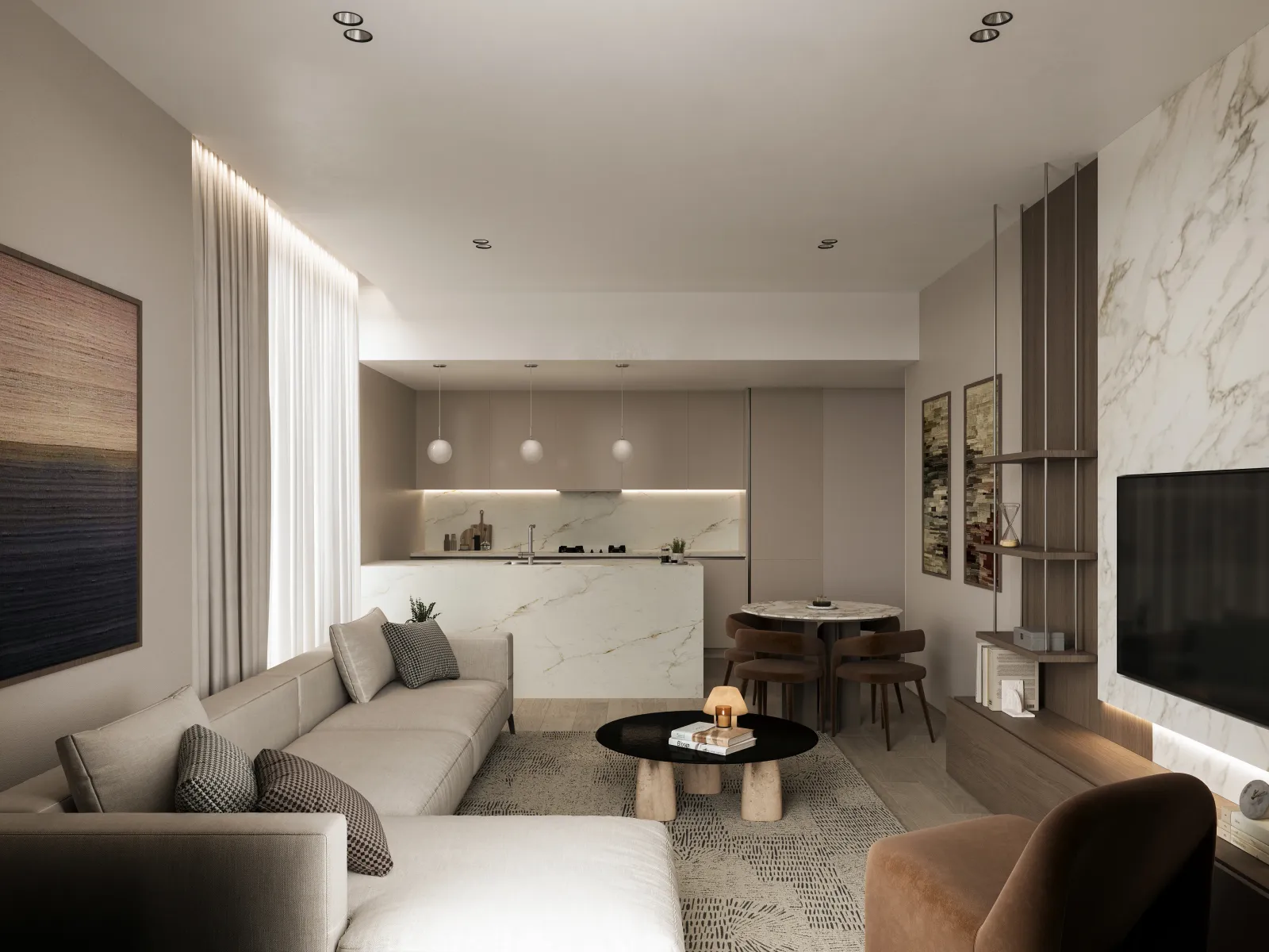 Nexara by 7th Key, JVC (Jumeirah Village Circle) · render 5
