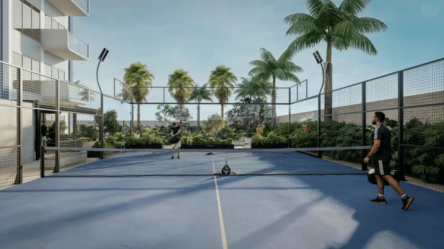 Padel Court & Lounge at Nexara by 7th Key.