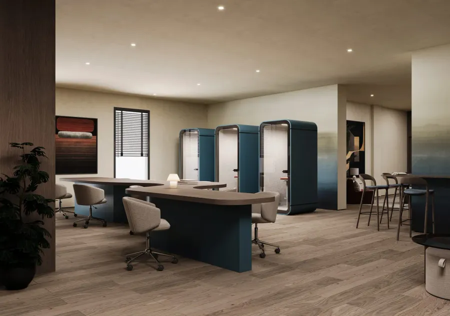 Co-working Spaces at Nexara by 7th Key.