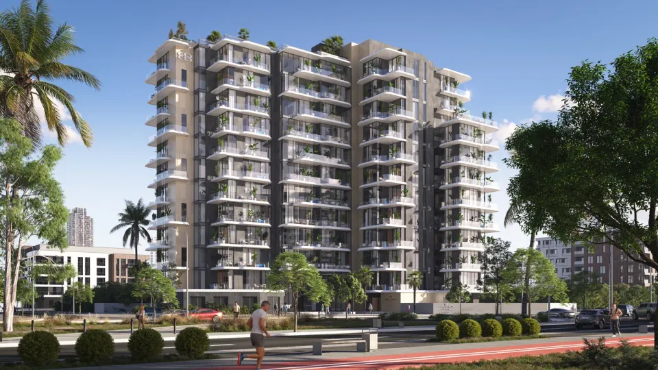 Bond Living, Dubai Land Residence Complex · render 1