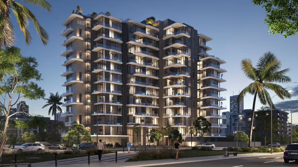 Bond Living, Dubai Land Residence Complex · render 3