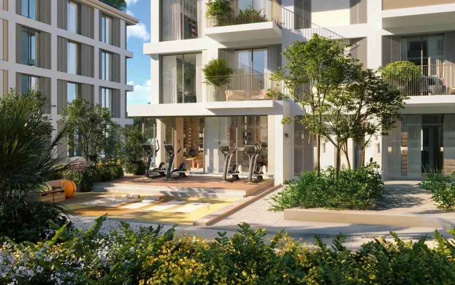 Outdoor Gym at Avenew 888 - Loom.