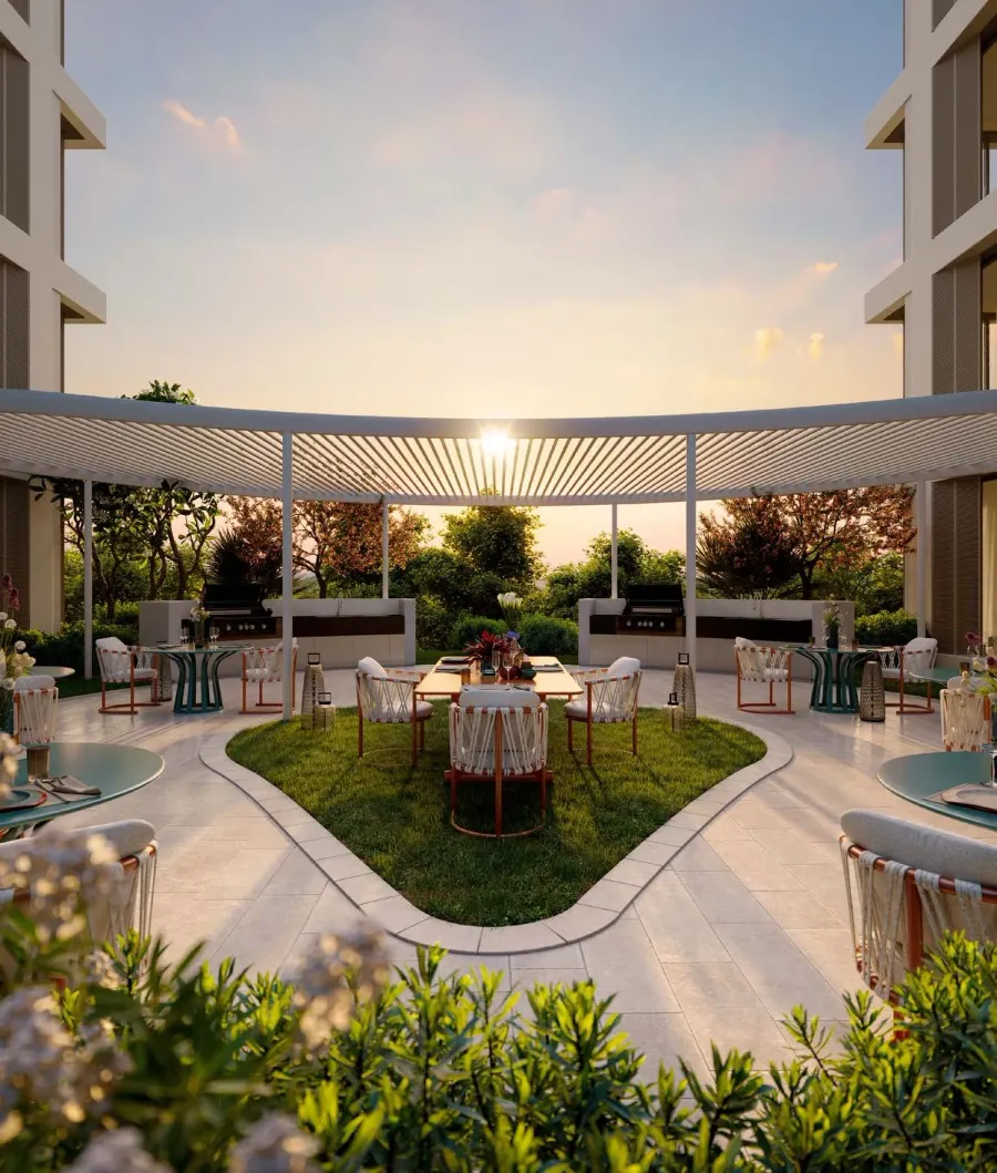BBQ Area at Avenew 888 - Loom.
