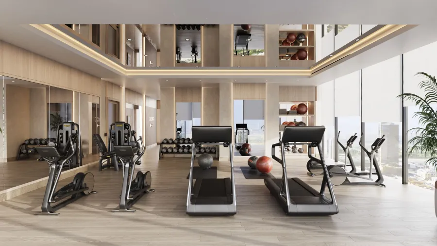 State-of-the-art Gym at Avant Garde Residences 2.