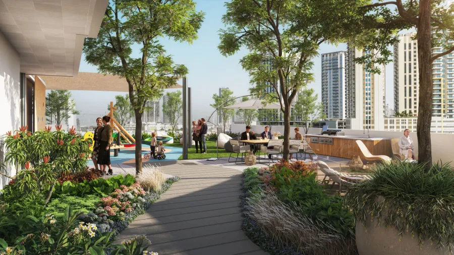 Outdoor BBQ Area at Avant Garde Residences 2.